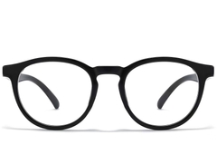 Gafas ovaladas negras TR90 #BS1025-0385