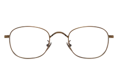 Oval Copper Titanium Glasses #BS1913-0148