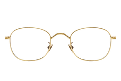 Oval Golden Titanium Glasses #BS1913-0149