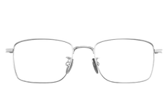 Rectangular Silver Titanium Glasses #BS1913-0156