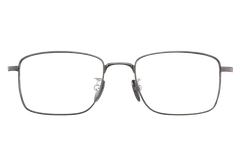 Rectangular Grey Titanium Glasses #BS1913-0159