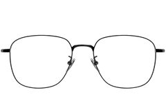 Lunettes rectangulaires en titane noir #BS1913-0161