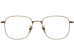 Lunettes rectangulaires en cuivre et titane #BS1913-0165