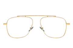 Lunettes aviateur en titane doré #BS1913-0167