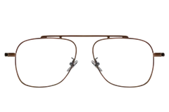 Lunettes aviateur en cuivre et titane #BS1913-0168