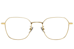 Geometric Golden Titanium Glasses #BS1913-0178