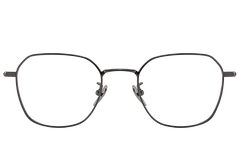 Geometrische grijze titanium bril #BS1913-0179