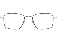 Lunettes géométriques noires en titane #BS1913-0187