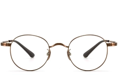 Ovale koperen titanium bril #BS1913-0192