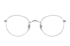 Oval Silver Titanium Glasses #BS1913-0194