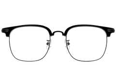 Semi-rimless Black TR90 Glasses #BS1913-0196