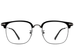 Lunettes TR90 argentées semi-cerclées #BS1913-0198