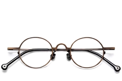 Oval Copper Titanium Glasses #BS1913-0204