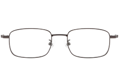 Rectangular Grey Titanium Glasses #BS1913-0215