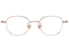 Oval Pink Titanium Glasses #BS1913-0217