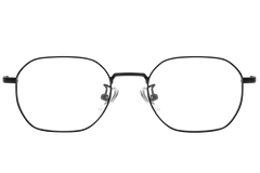 Geometric Black Titanium Glasses #BS1913-0221