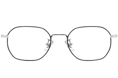 Geometric Black Titanium Glasses #BS1913-0223