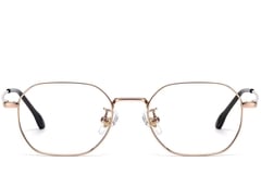 Lunettes géométriques roses en titane #BS1913-0224