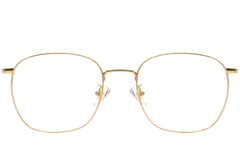 Rectangular Golden Titanium Glasses #BS1913-0228