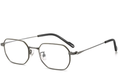 Geometric Green Titanium Glasses #BS1913-0241