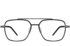 Aviator Grey Titanium Glasses #BS1913-0259