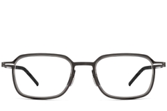 Rectangular Grey Titanium Glasses #BS1913-0269