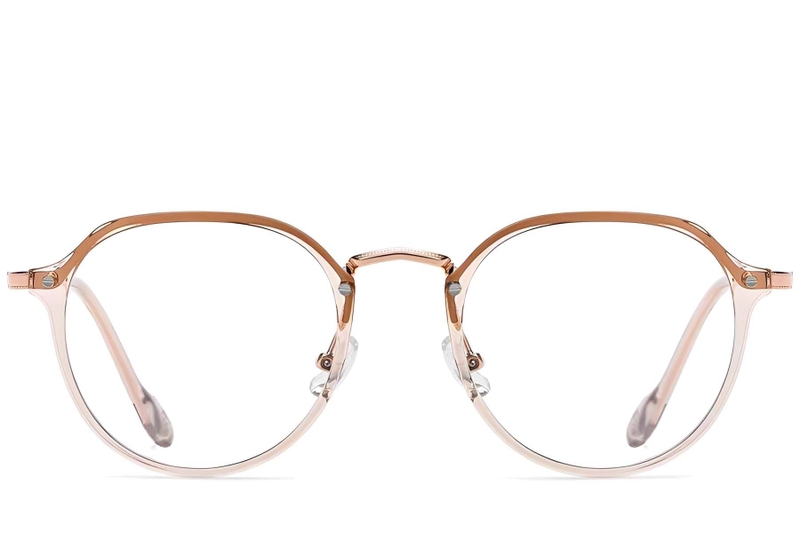 Oval Yellow TR90 Glasses #BS1913-0273