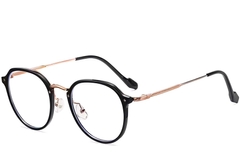 Oval Black TR90 Glasses #BS1913-0274