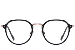 Oval Black TR90 Glasses #BS1913-0274