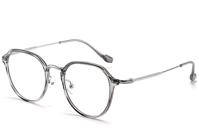 Oval Grey TR90 Glasses #BS1913-0275
