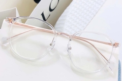 Gafas ovaladas transparentes TR90 #BS1924-0027