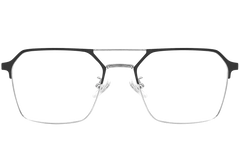 Aviator Silver Metal Glasses #BS1924-0048