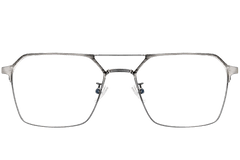 Aviator Grey Metal Glasses #BS1924-0050