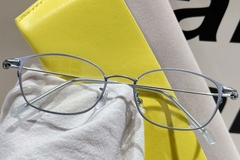 Gafas de metal plateado con forma de mariposa #BS1924-0055