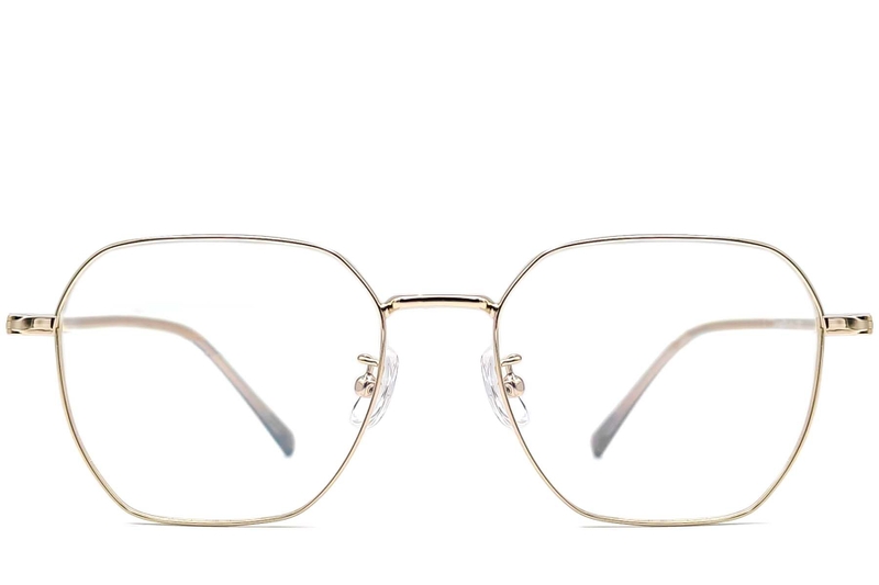 Geometric Golden Metal Glasses #BS1924-0065