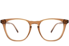 Gafas ovaladas de acetato marrón #BS2012-0073