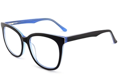 Gafas de acetato azul mariposa #BS2012-0143