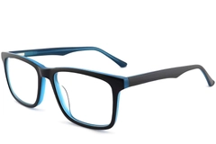 Gafas rectangulares de acetato gris #BS2012-0203