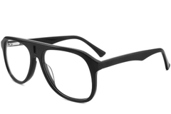 Aviator Black Acetate Glasses #BS2012-0252