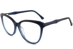 Gafas de acetato azul mariposa #BS2012-0271