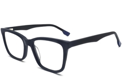 Rectangular Blue Acetate Glasses #BS2012-0342