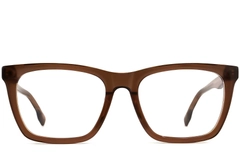 Rectangular Brown Acetate Glasses #BS2012-0397