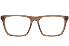 Gafas rectangulares de acetato marrón #BS2012-0402