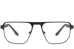 Aviator Blue Metal Glasses #BS2425-0103