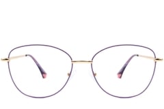 Butterfly Purple Metal Glasses #BS2425-0209