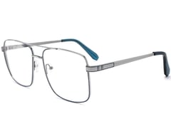 Gafas de metal azul aviador #BS2425-0229