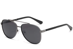 Gafas de sol de metal gris aviador # BS2503-0062
