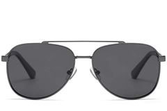 Gafas de sol de metal gris aviador # BS2503-0062
