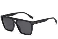 Gafas de sol de aviador de plástico negro # BS2503-0075