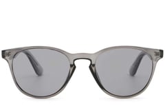 Gafas de sol ovaladas de plástico gris #BS2503-0103